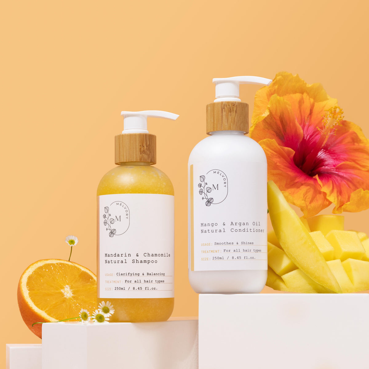Natural Shampoo and Conditioner