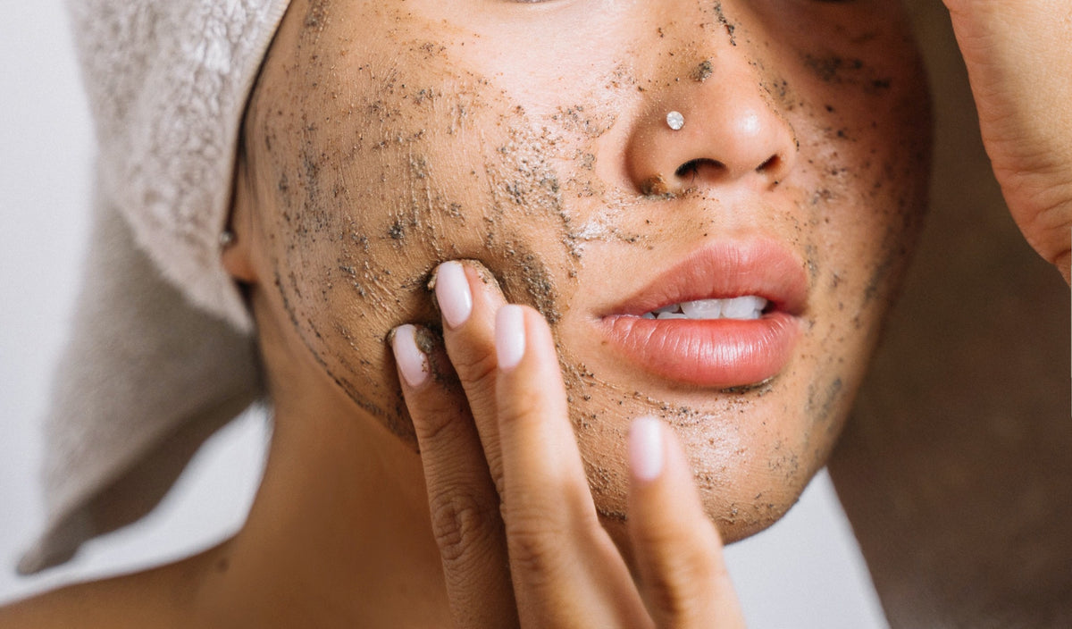 Natural Face Scrub Exfoliant Fruit Enzyme Peel Melvory Australia Made in Australia Australian Made