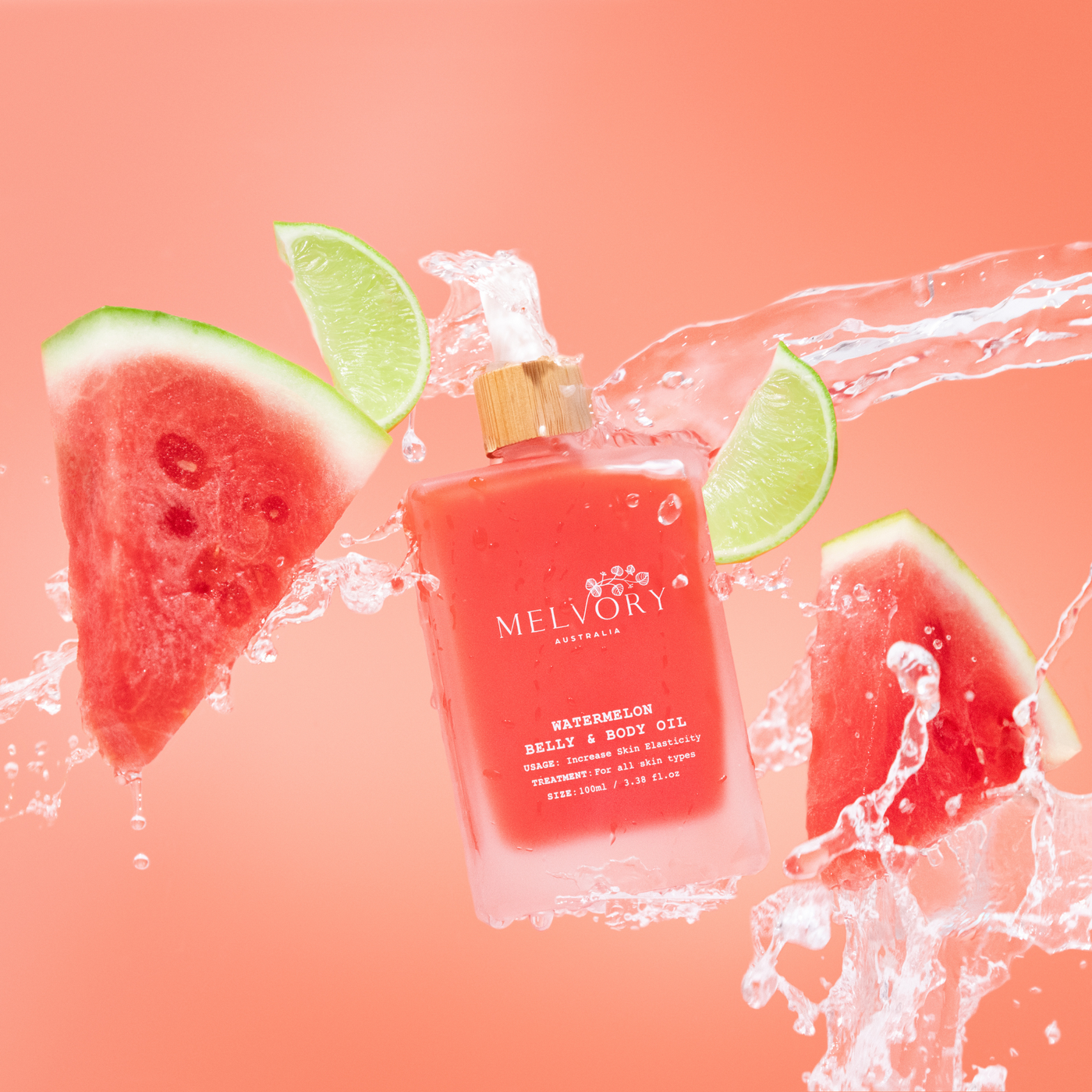 New Watermelon Belly & Body Oil