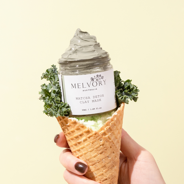 Matcha Sorbet Detox Clay Mask with Free Brush