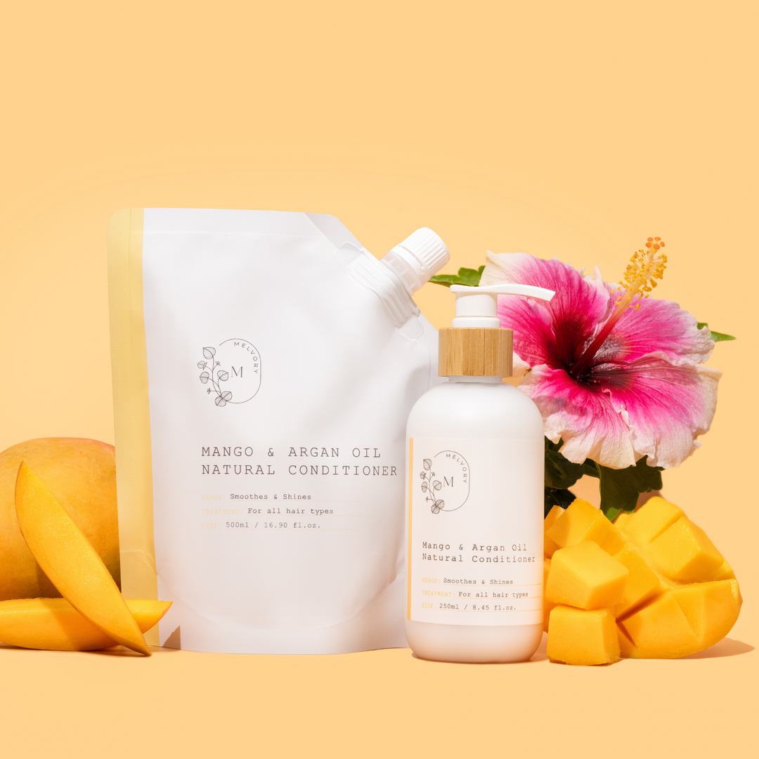 Conditioner + Refill Set (Mango &amp; Argan Oil)