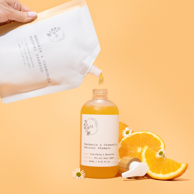 Shampoo + Refill Set (Mandarin & Chamomile)