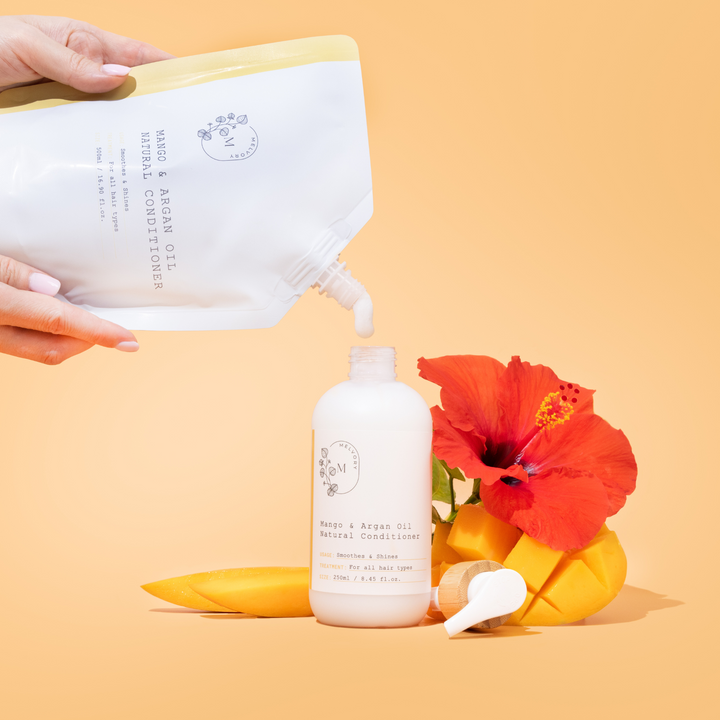 Conditioner + Refill Set (Mango &amp; Argan Oil)