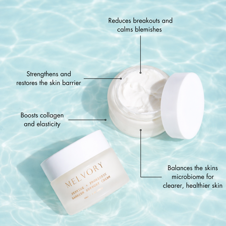 Peptide + Probiotic Barrier Support Cream