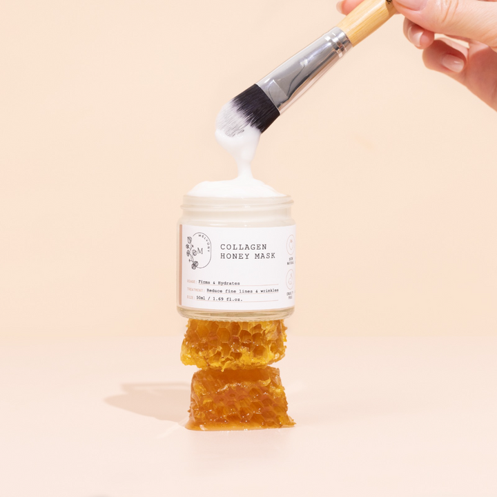 Collagen Honey Mask with Free Brush