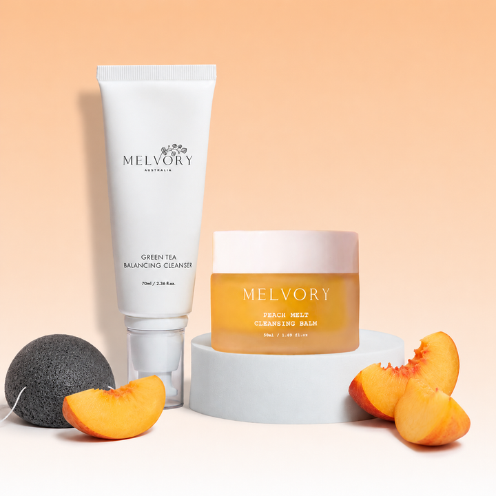 Double Cleanser &amp; Konjac Sponge Set