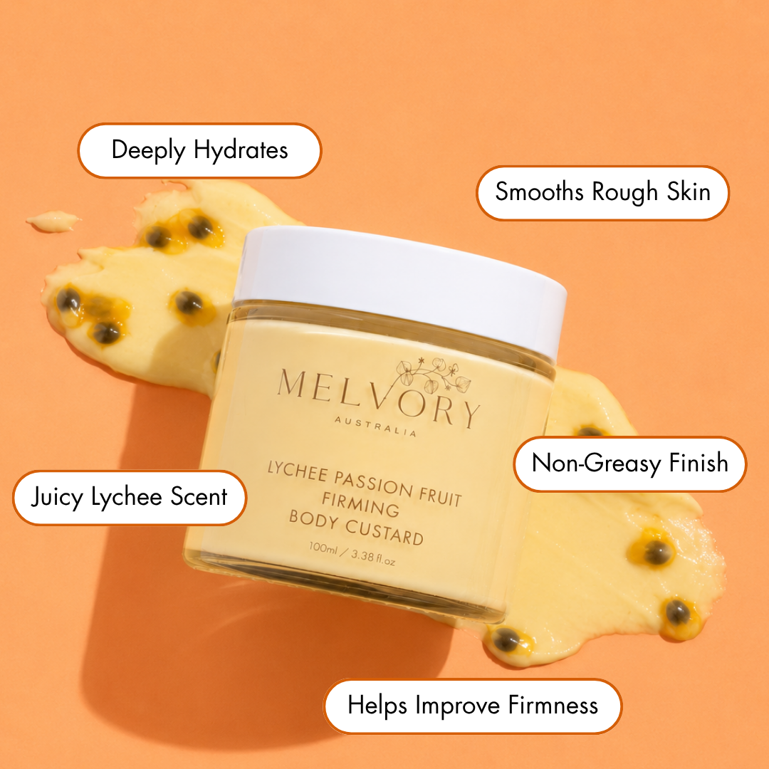Limited Edition: Lychee + Passionfruit Body Custard