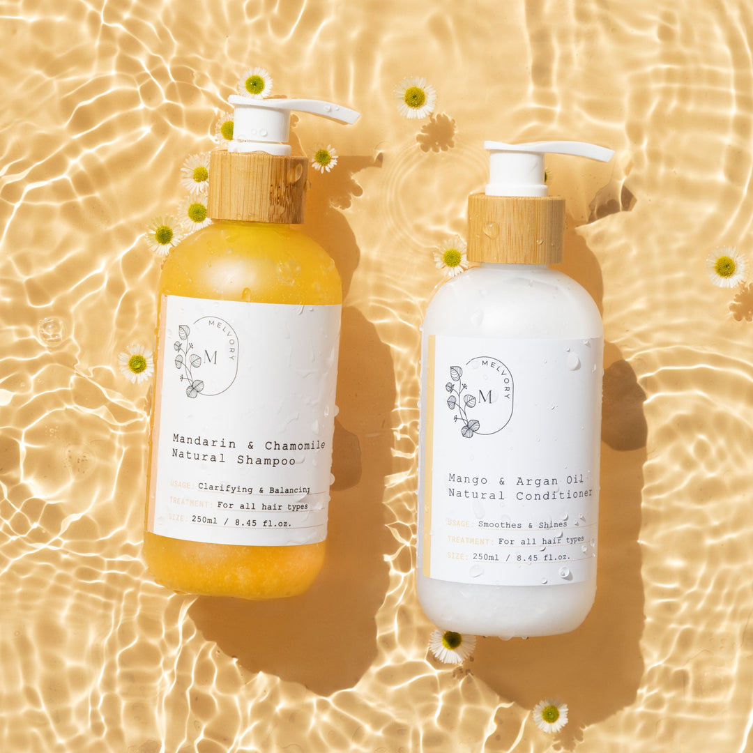 SHAMPOO, CONDITIONER &amp; HAIR BRUSH BUNDLE