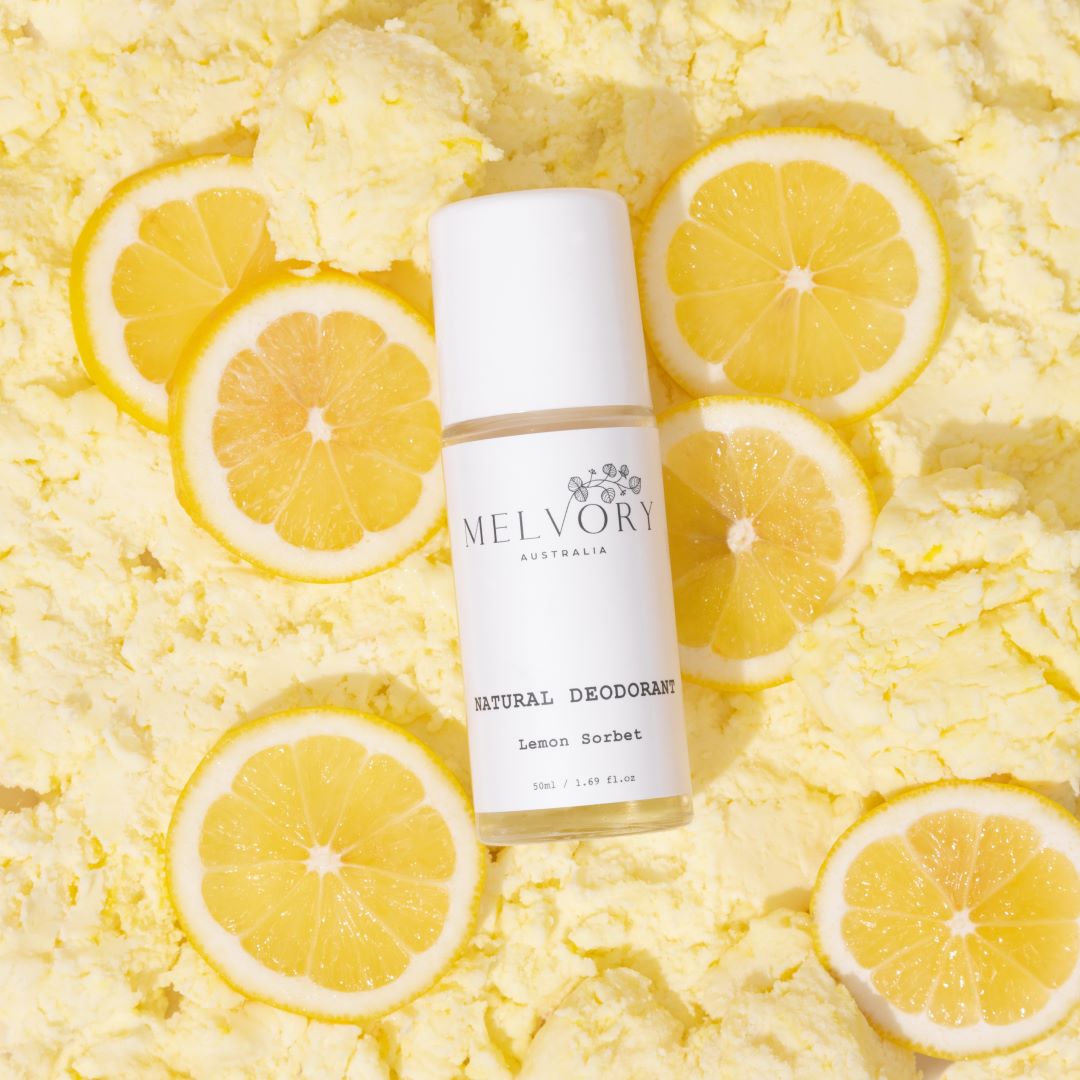 Natural Deodorant Lemon Sorbet Bundle. Buy 4 get 1 Free!