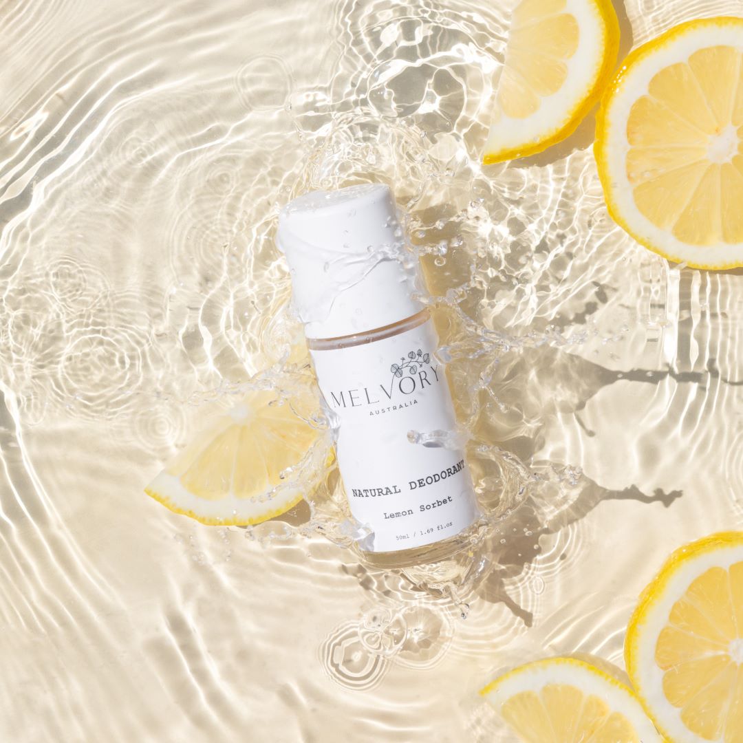 Natural Deodorant Lemon Sorbet Bundle. Buy 4 get 1 Free!