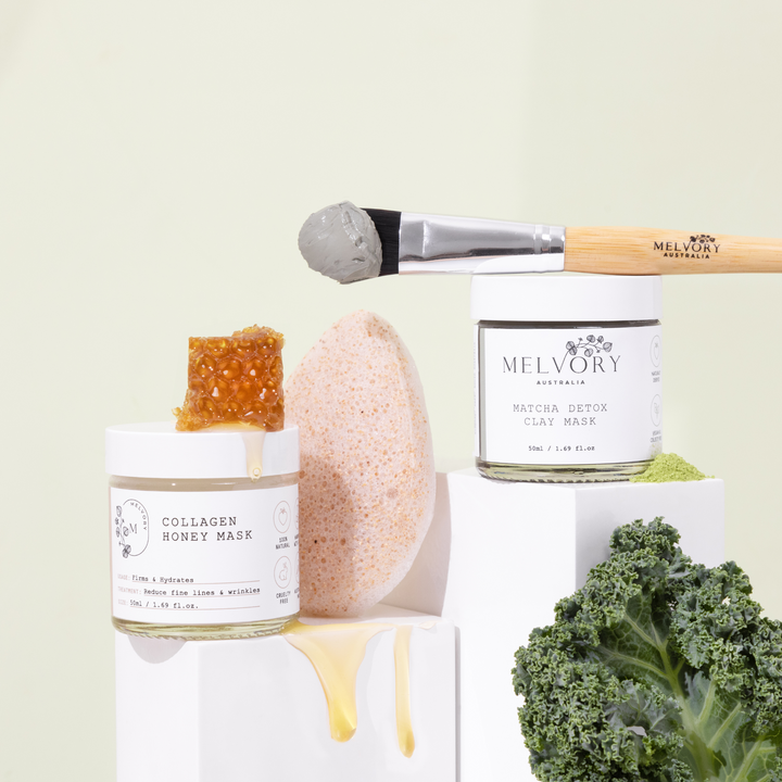 Matcha &amp; Collagen Mask Set