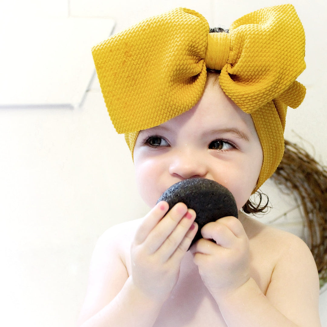 Charcoal Konjac Sponge (Facial Exfoliator)