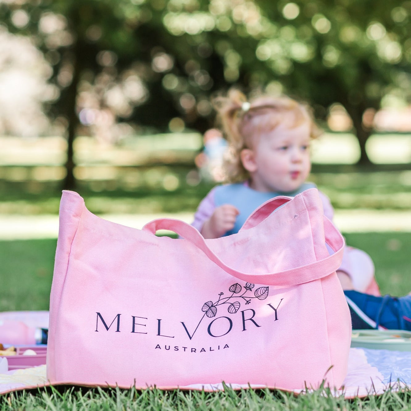Melvory Pocket Tote Bag