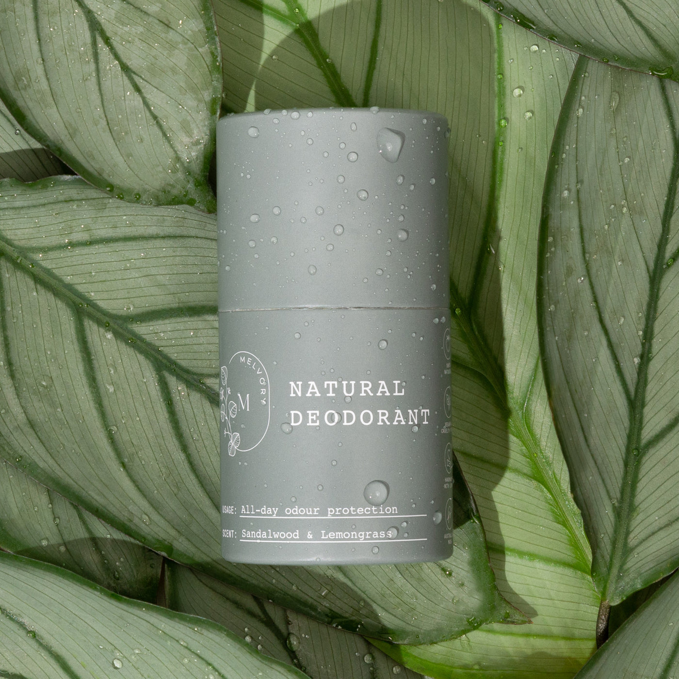 Natural Deodorant Sandalwood & Lemongrass