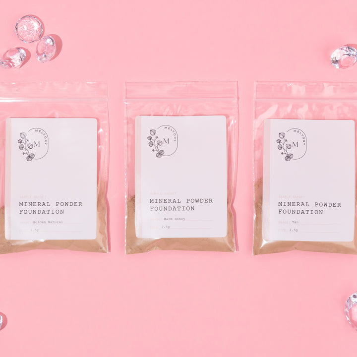 Sample Packs Mineral Powder Foundation SPF 15