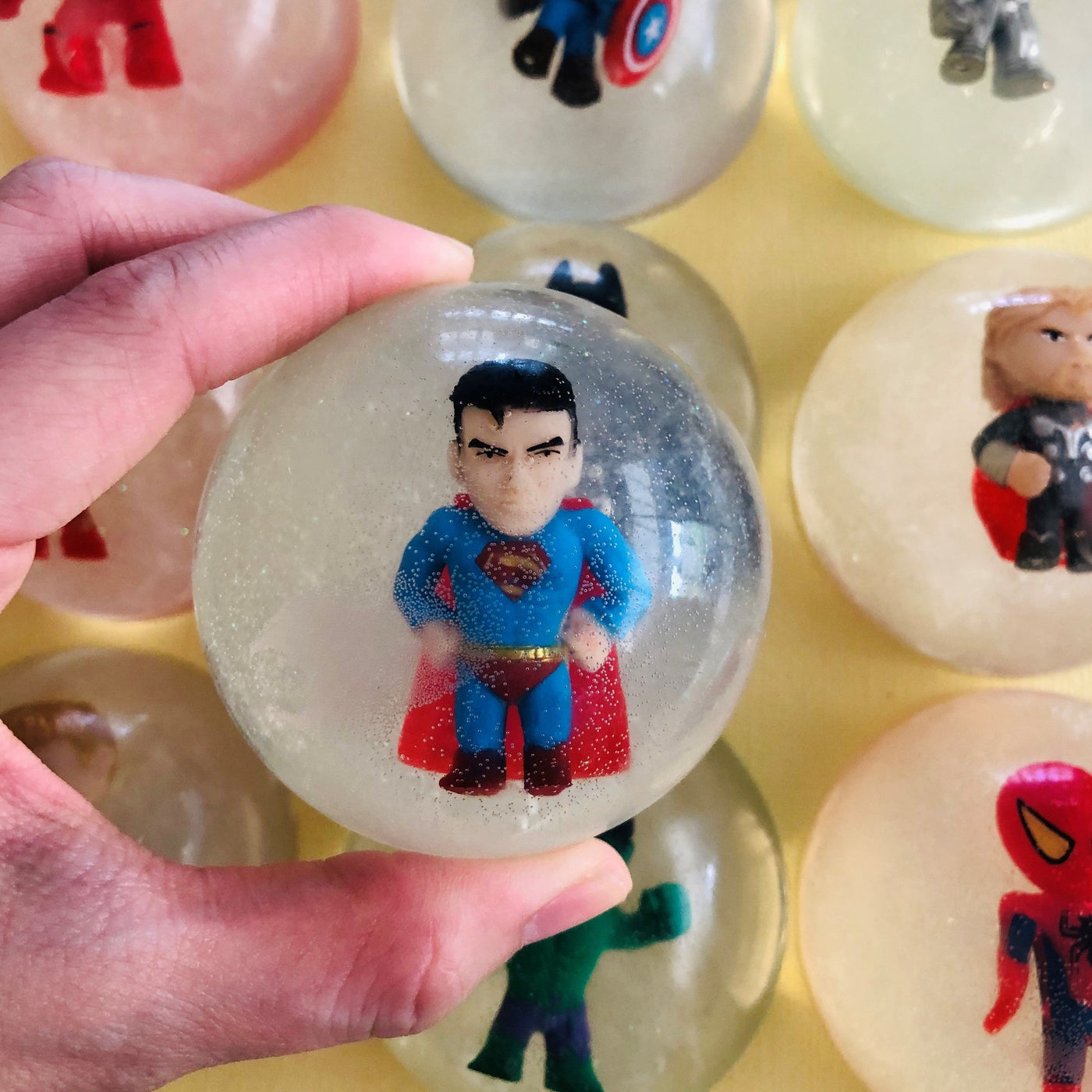 Superhero Jelly Soaps