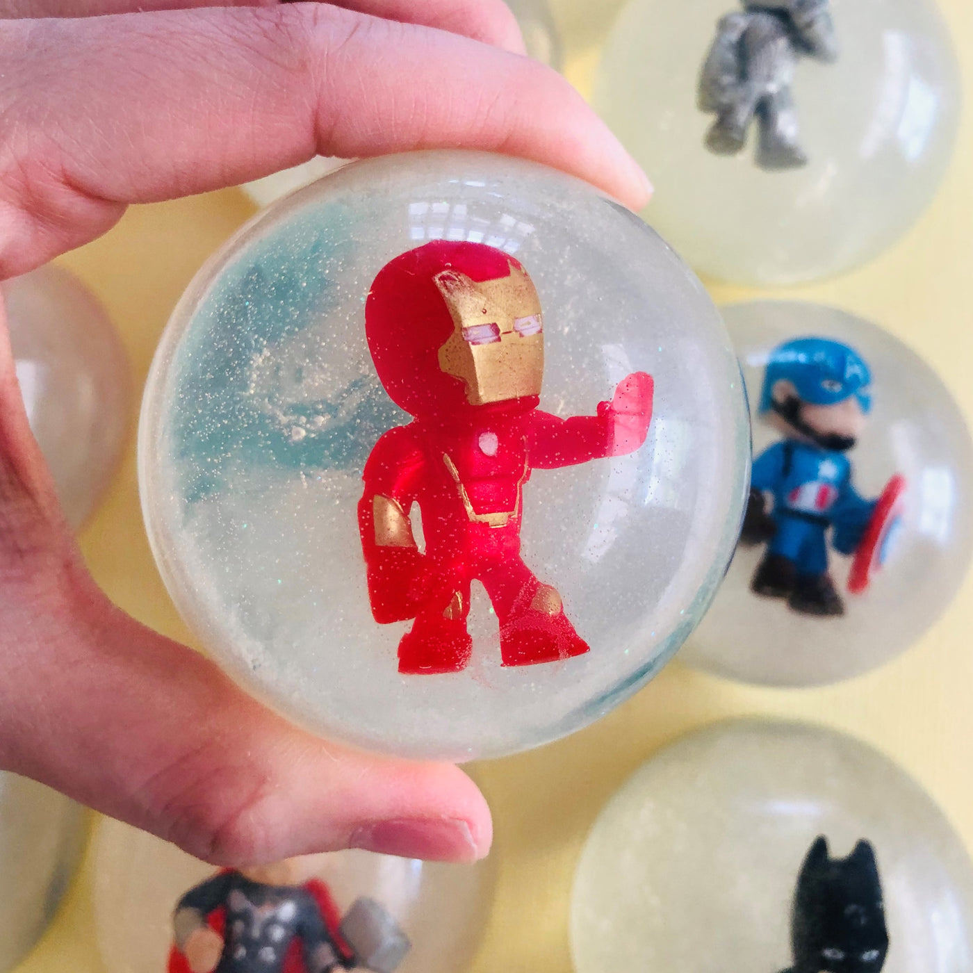 Superhero Jelly Soaps